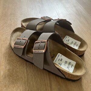 Birkenstock Arizona suede sandal